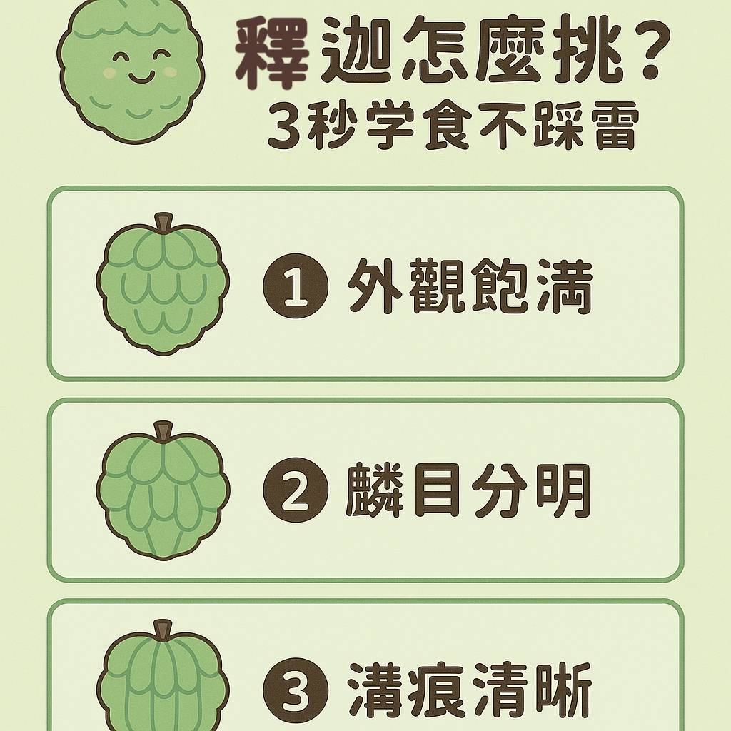 亞莛手選釋迦|教你挑、教你吃,一次了解釋迦大小事!