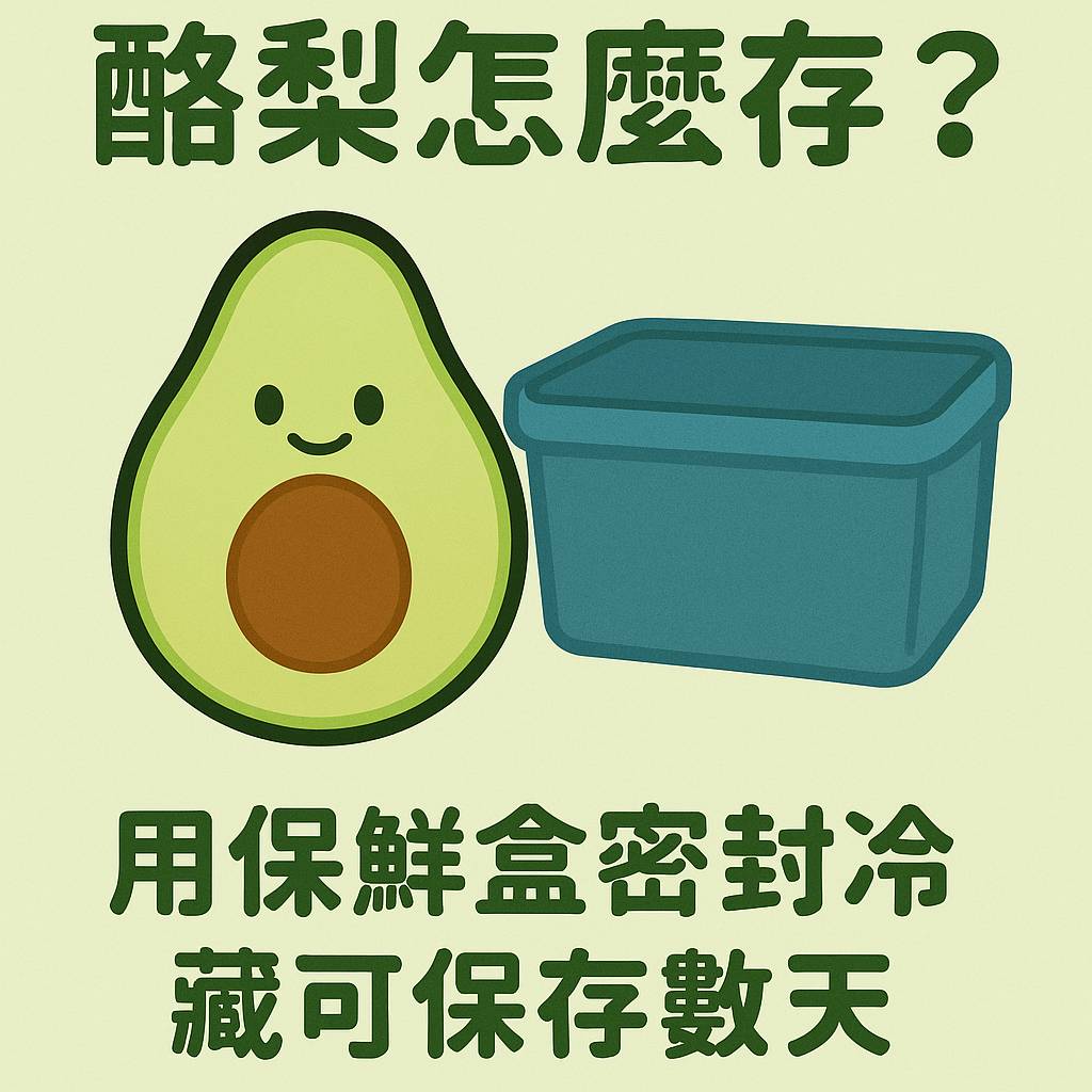 酪梨怎麼保存