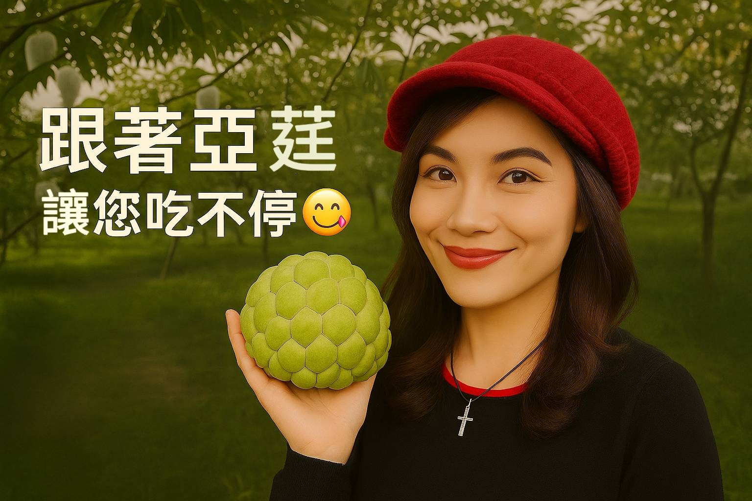 亞莛釋迦/手拿太麻里大目釋迦/